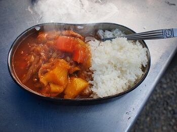 飯盒カレー