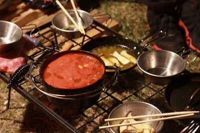 キャンプ飯